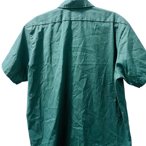 Vintage Ramco Big Ben Embroidered Short Sleeve Button Down Shirt Size XL Biker - Picture 4 of 5